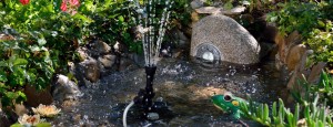 Underwater stone lighting
